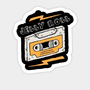 Vintage -jelly roll Sticker